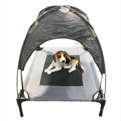Handwas Summer Outdoor Pet Tent Draagbaar ademend hondenbed voor Shanghai of Nanjing Port