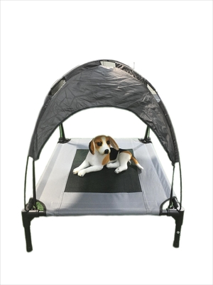 Handwas Summer Outdoor Pet Tent Draagbaar ademend hondenbed voor Shanghai of Nanjing Port