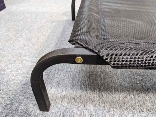 Stalen frame en mesh weefsel kennel voor Four Seasons universele huisdier bed van de grond