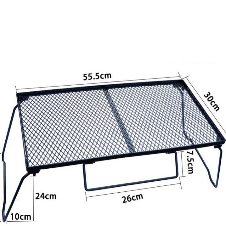 Installatietype Staand type Houtskool Grill Draagbare BBQ Grill Opvouwbare Camping Tafel