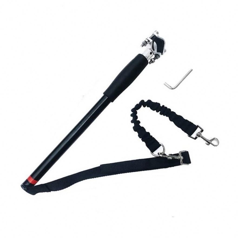 Stick 42.5cm touw 68cm Hands-free fiets hond lijn voor actieve en avontuurlijke honden