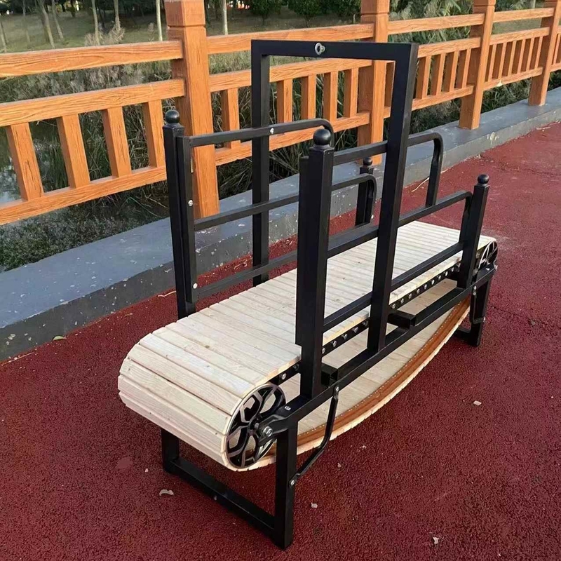 IJzeren grote hondenscooter voor zelfrijdende oefening 175cm*52cm*130cm/200cm*58cm*150cm