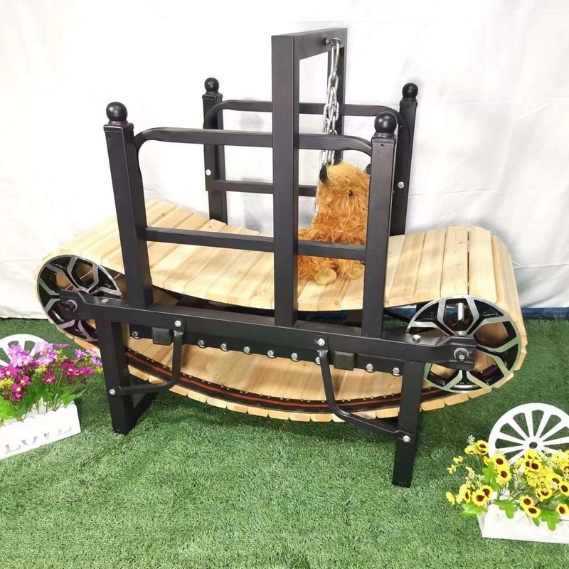 USA markt honden loopband Hout wandelmachine voor huisdieren Aluminium elektroforese