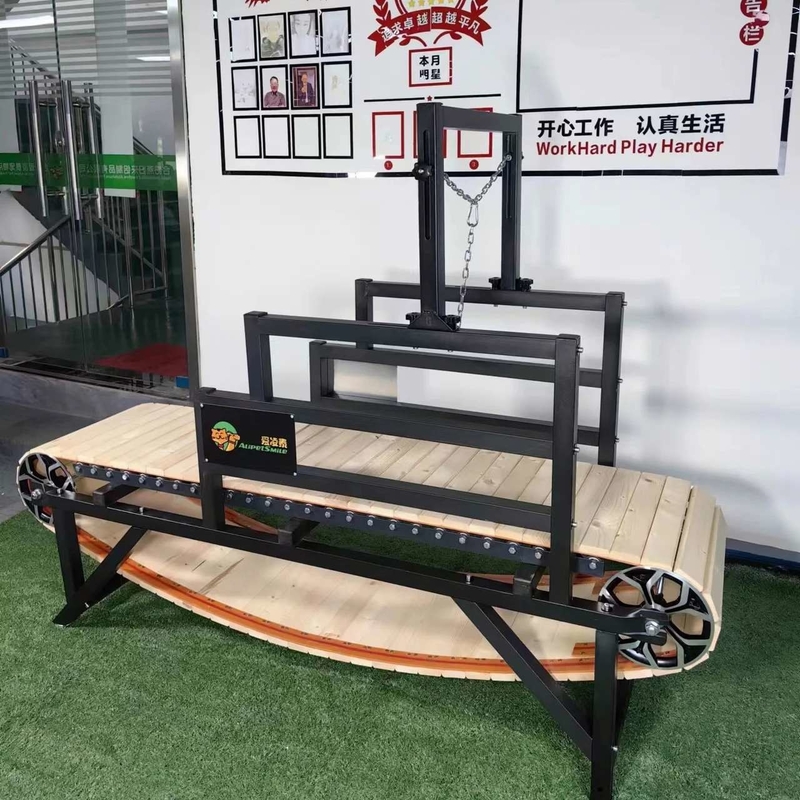 Houten handmatige loopband voor honden Op maat gemaakte fitnessoplossing voor huisdieren voor reptielen en grote honden