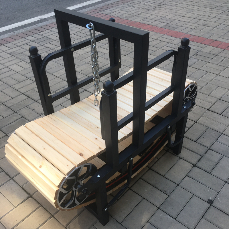 6063/6061/6005/6082/6060 Alloy honden loopband voor binnenshuis buiten 220lb capaciteit groot