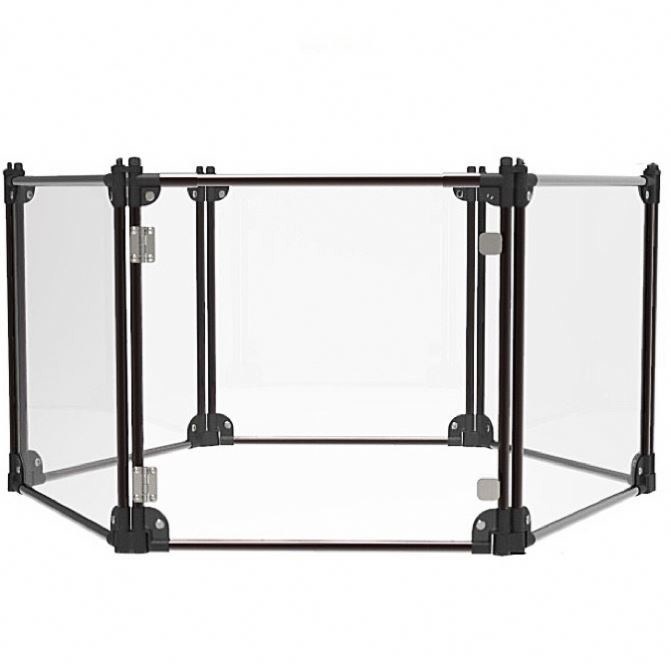 Persoonlijke maat Indoor Heavy Duty Dog Exercise Puppy PlayPen met metalen hekpanelen