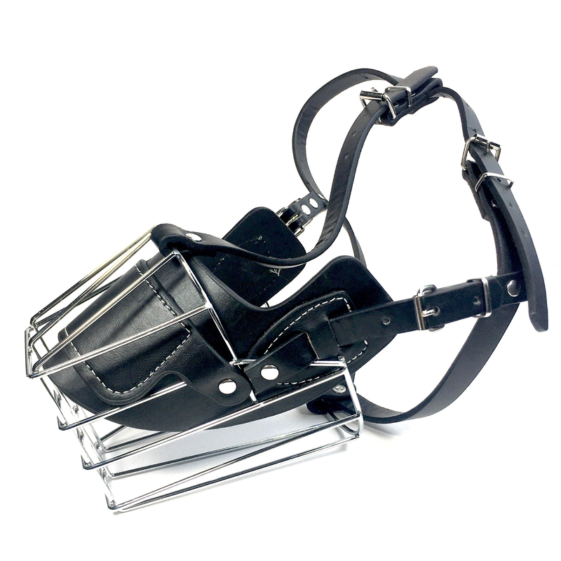 Houd uw huisdier veilig met ons duurzame L8.5*25*30cm hondenmasker Geen blaffen en bijten meer