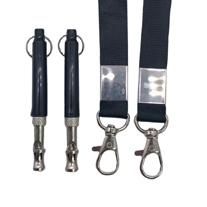 Oranje correctie Huisdier training hond fluit met Lanyard kleine dieren essentieel