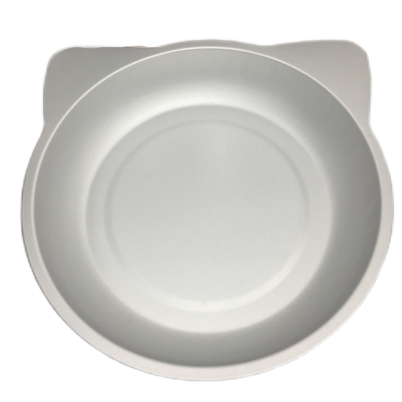 Handwas Ronde komvormig kattennest Aluminiummateriaal voor uw harige metgezel