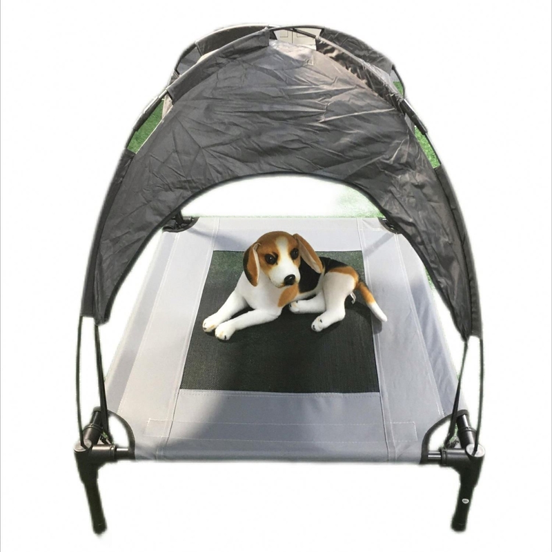 Handwas Summer Outdoor Pet Tent Draagbaar ademend hondenbed voor Shanghai of Nanjing Port