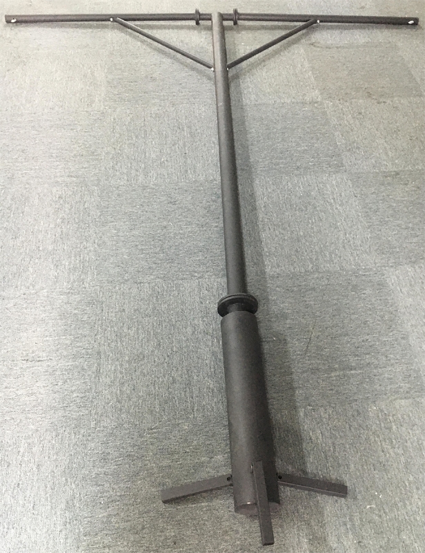 22.5kg Duurzaam 360 graden draaiend hondentrainingsstaafbeugel voor springtraining